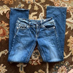 Miss Me boot cut jeans size 30.